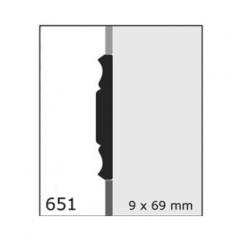 CLEAR GUARDA.3/4"TIRA 1/2X3 N651