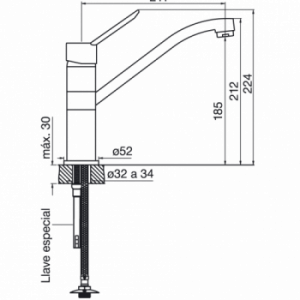 NEWP.PLUS 0411.01/B2 CR MONO MESADA COC FVA