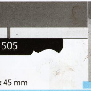 CLEAR T/JUNTA 1/2" X TIRA 1/2"X2"N505