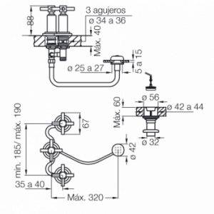 TEMPLE 0295/87 CR JGO BIDE C/TRANSF