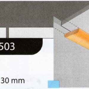 CLEAR T/JUNTA 1/2" X TIRA X1.1/2 N503