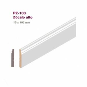 ZOCALO MDF PREPINTADO 15X103 PZ-103