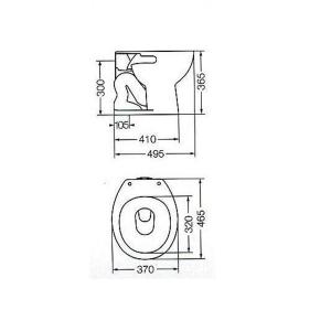 L.ANDINA IFA B/INODORO CORTO FVA