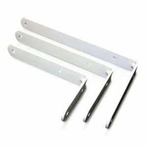 MENSULA DE HIERRO DE 25 CM BLANCO