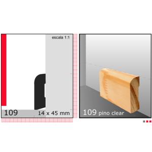 CLEAR ZOC LISO 3/4" X TIRA X2"N109